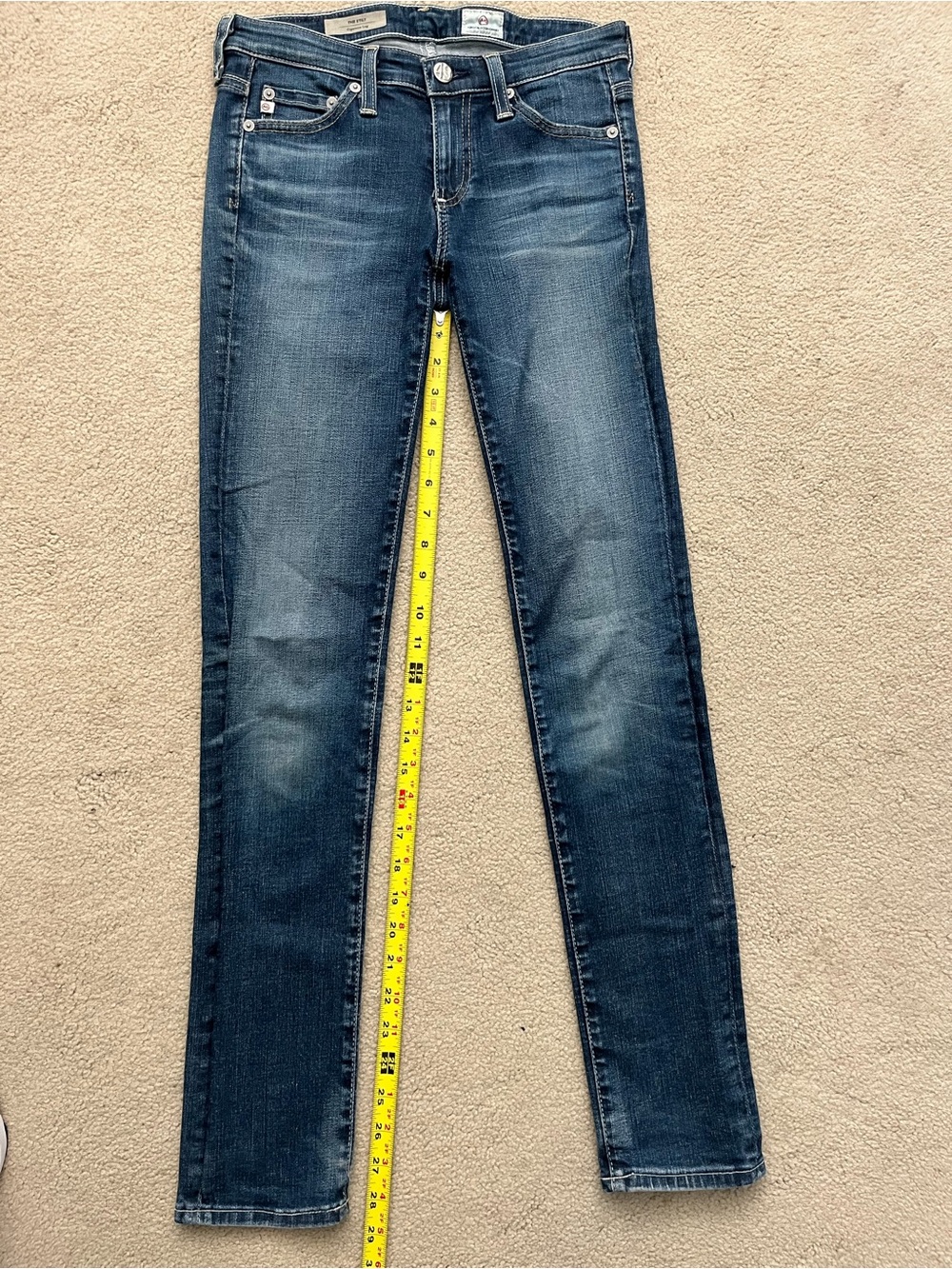 AG Cigarette Leg Jeans size 24 The Stilt